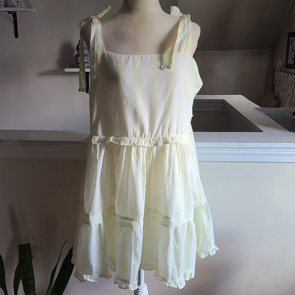 NWT Francesca's Striped Dress Size XL
